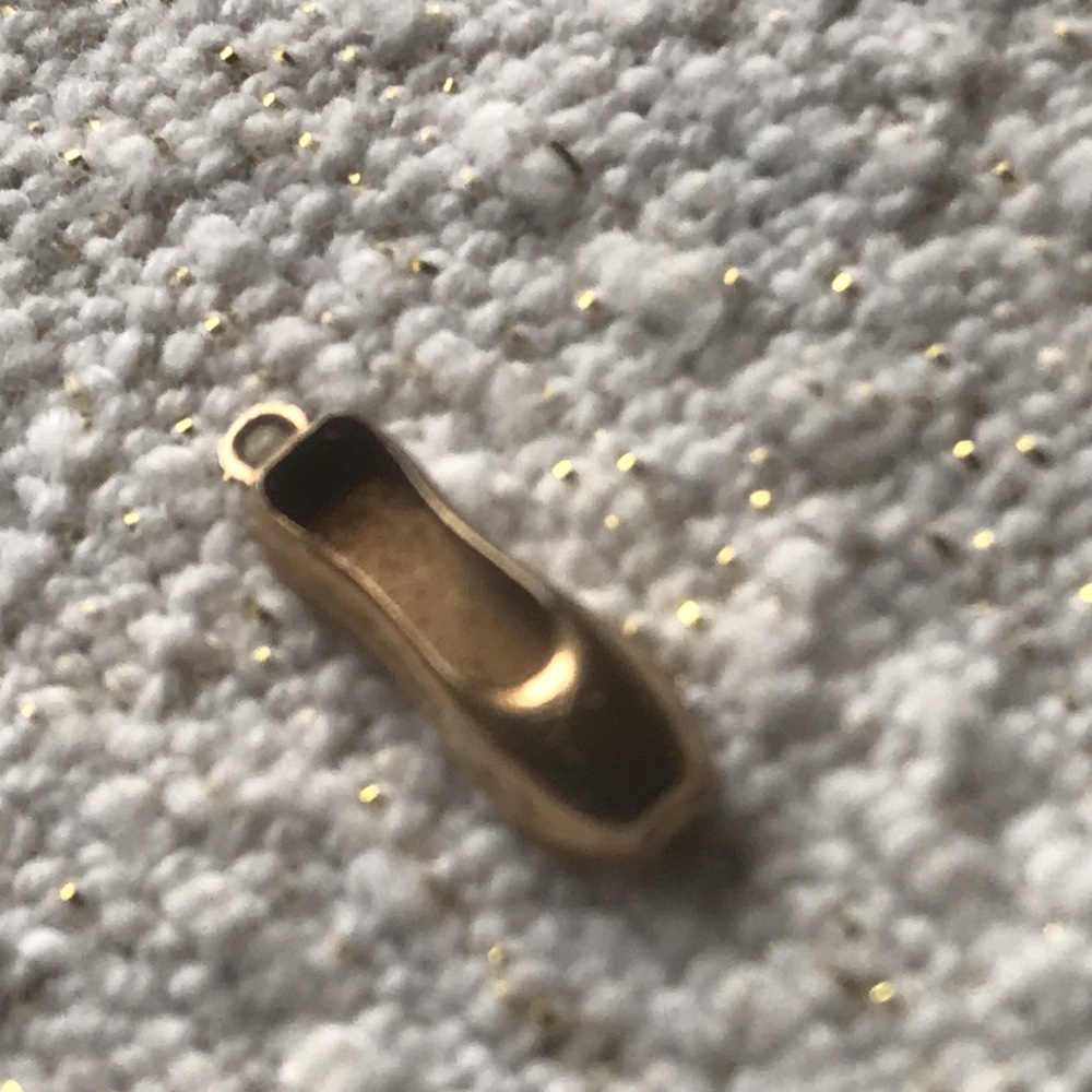 14kt Gold Ballet Slipper Charm